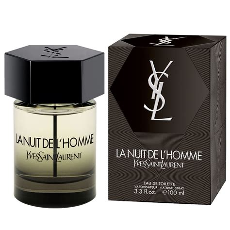 yves saint laurent l'homme la nuit de eau de toilette|la nuit de l'homme prix.